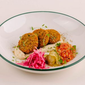 Фалафель с овощами