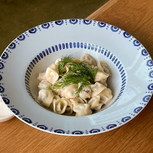 Пельмешки со сметаной
