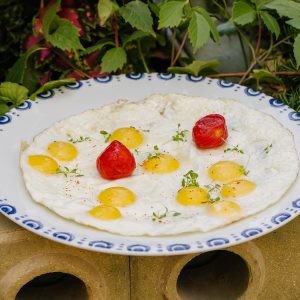 Яичница из перепелиных яиц