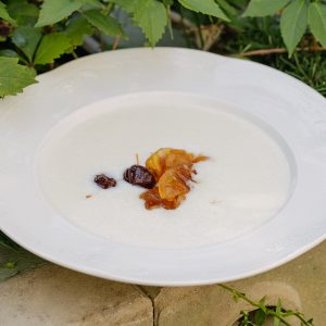 Каша Манная с томлеными яблоками
