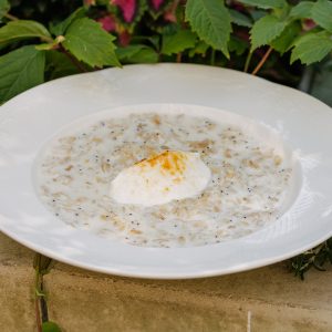 Каша Овсяная с маком и маскарпоне